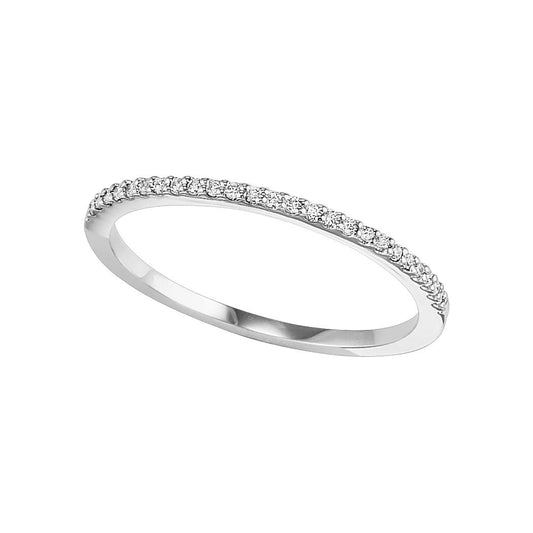 14K Diamond 1/10 ctw Matching Band