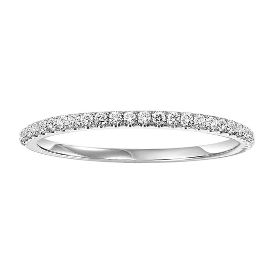 14K Diamond 1/5 ctw Matching Band