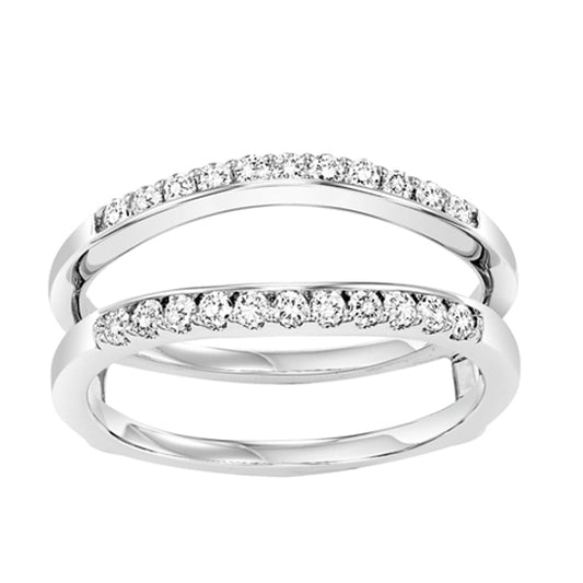 14K Diamond Insert Ring 1/3 ctw