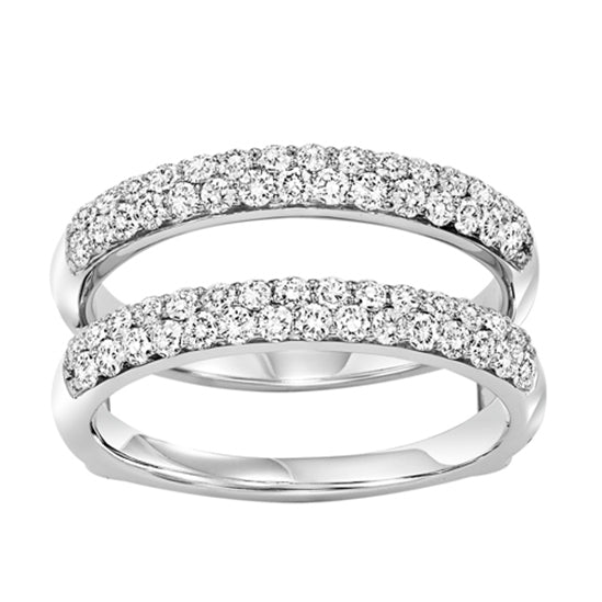 14K Diamond Insert Ring 1 ctw