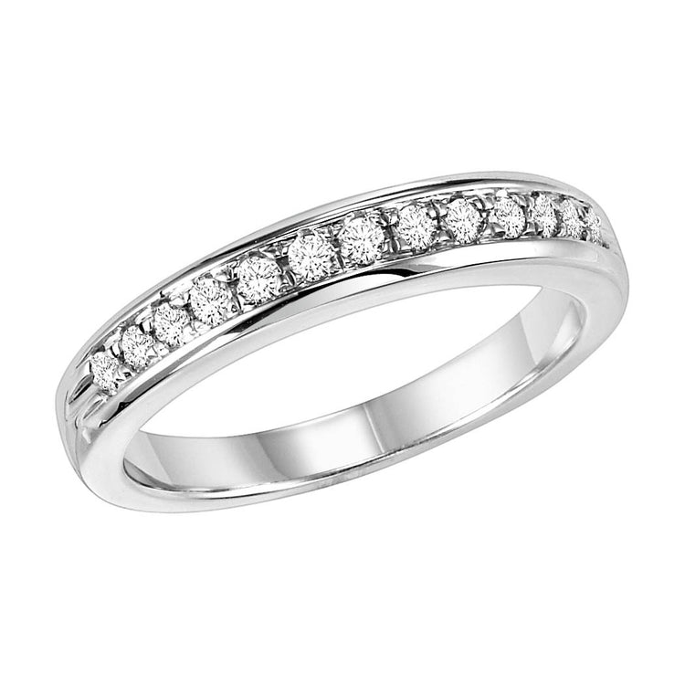 14K Diamond 1/4 ctw Matching Band