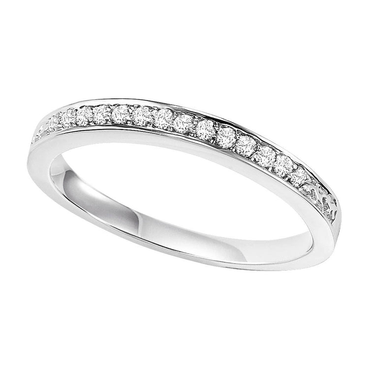 14K Diamond 1/7 ctw Matching Band