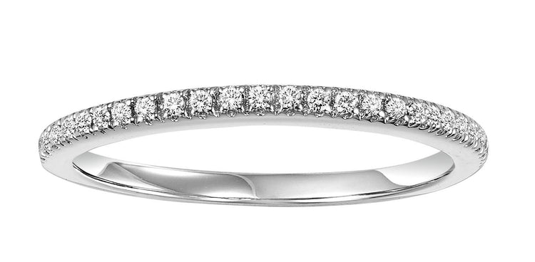 14K Diamond 1/8 ctw Matching Band