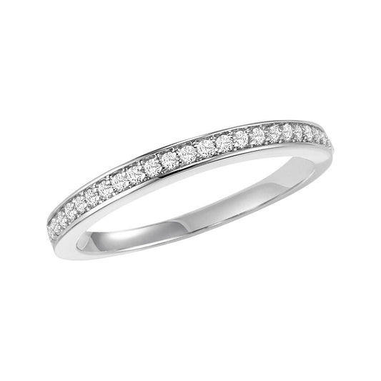 14K Diamond 1/6 ctw Matching Band