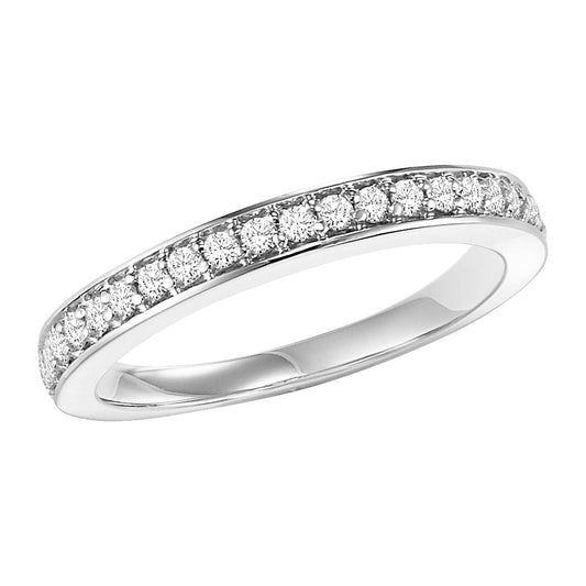 14K Diamond 1/4 ctw Matching Band