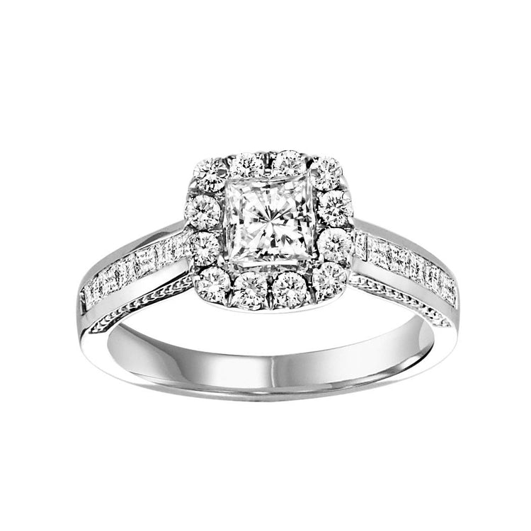 14K Diamond 1/2 ctw Engagement Ring