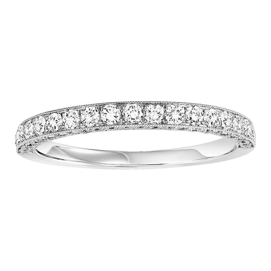 14K Diamond 1/2 ctw Matching Band