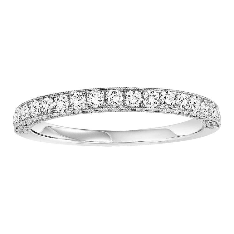 14K Diamond 1/2 ctw Matching Band