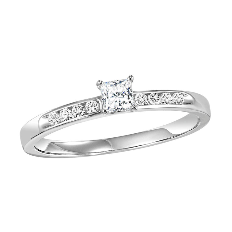 14K Diamond 1/3 ctw Engagement Ring