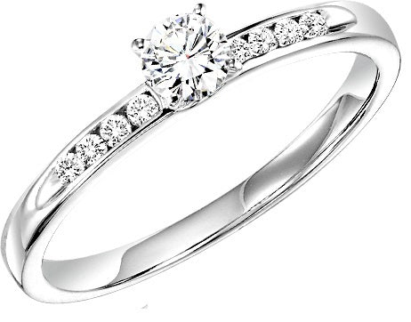 14K Diamond 1/3 ctw Engagement Ring