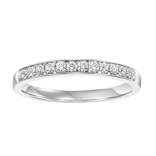 14K Diamond 1/10 ctw Matching Band