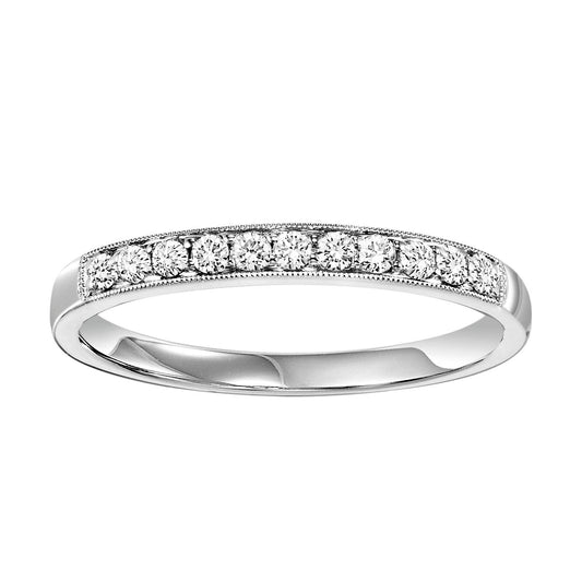 14K Diamond 1/5 ctw Matching Band