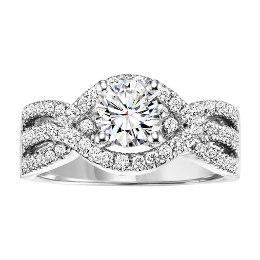 14K Diamond 1/2 ctw Engagement Ring