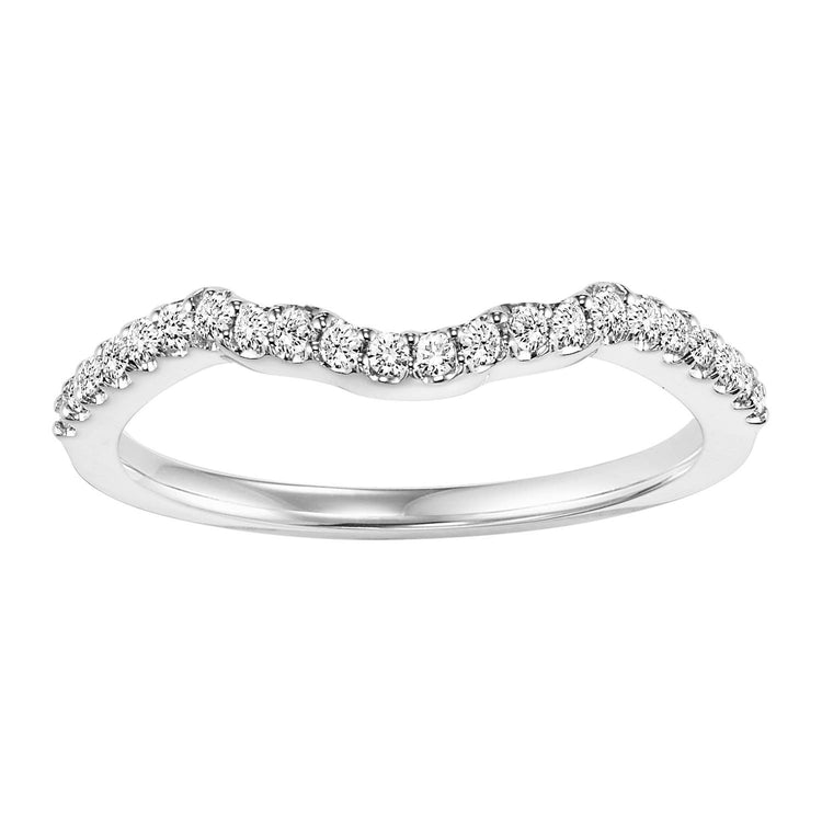 14K Diamond 1/5 ctw Matching Band