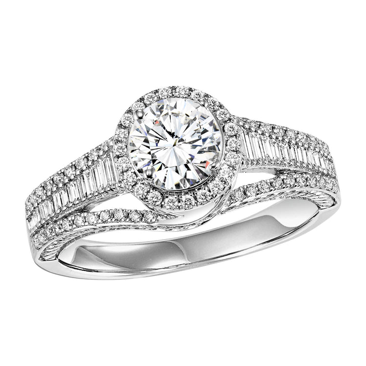 14K Diamond 1/2 ctw Engagement Ring