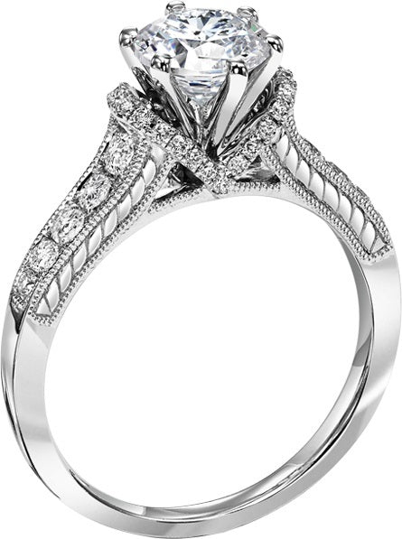 14K Diamond 1/3 ctw Engagement Ring