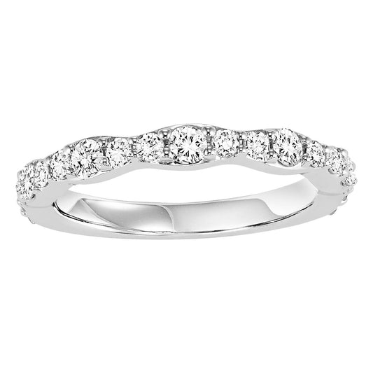 14K Diamond 5/8 ctw Matching Band