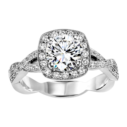 14K Diamond 1/3 ctw Engagement Ring