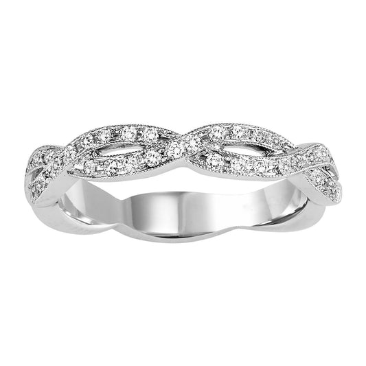 14K Diamond 1/4 ctw Matching Band