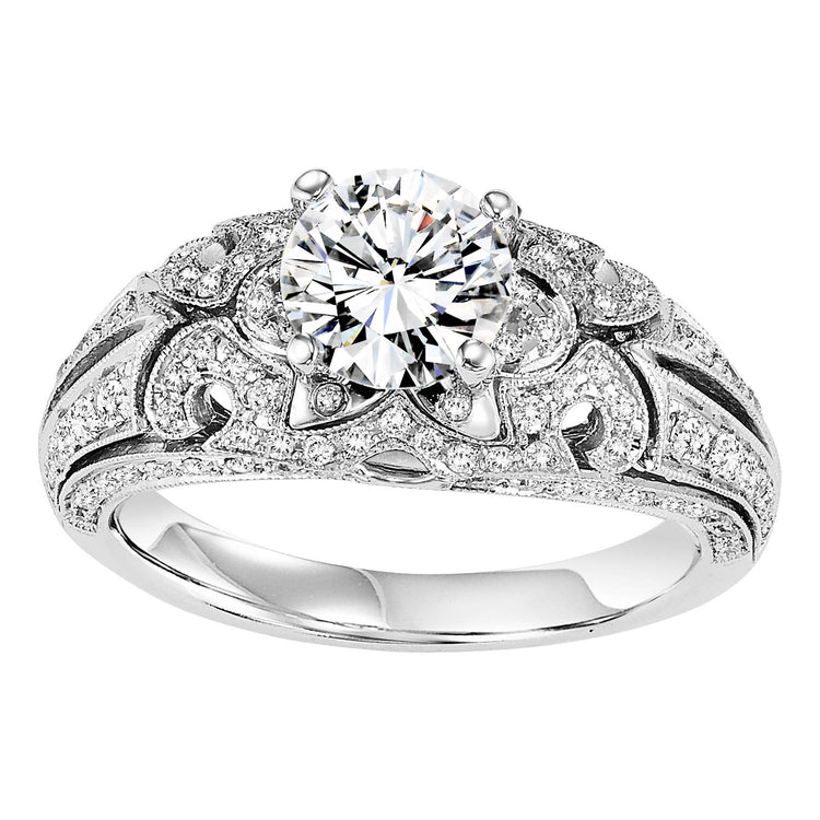 14K Diamond 3/8 ctw Engagement Ring