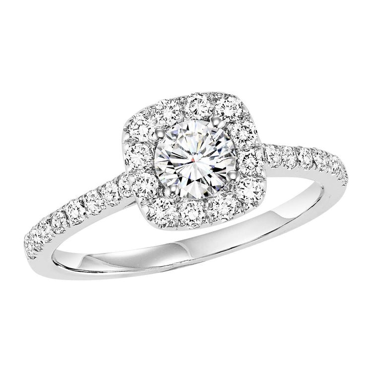 14K Diamond 1/2 ctw Engagement Ring