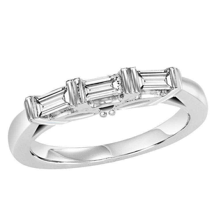 14K Diamond 3/8 ctw Matching Band