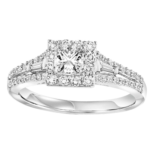 14K Diamond 1/2 ctw Engagement Ring