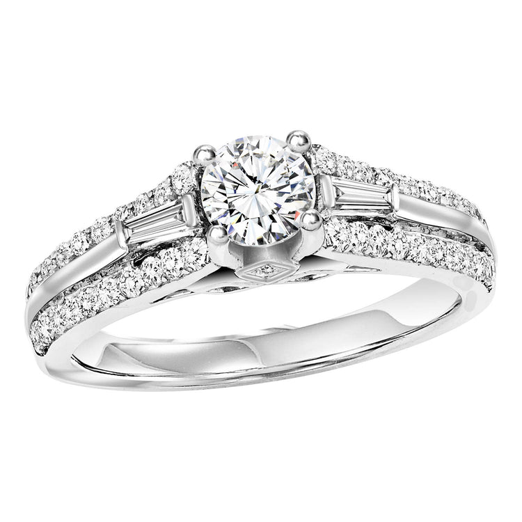 14K Diamond 1/2 ctw Engagement Ring