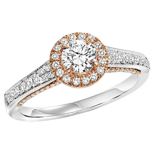 14K Diamond 1/3 ctw Engagement Ring