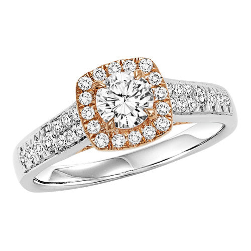 14K Diamond 1/3 ctw Engagement Ring