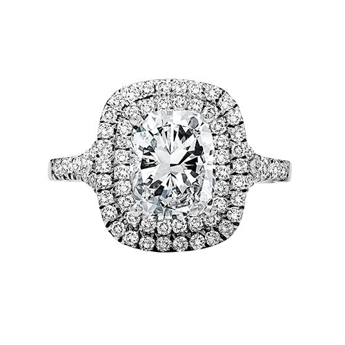 14K Diamond 1/2 ctw Engagement Ring