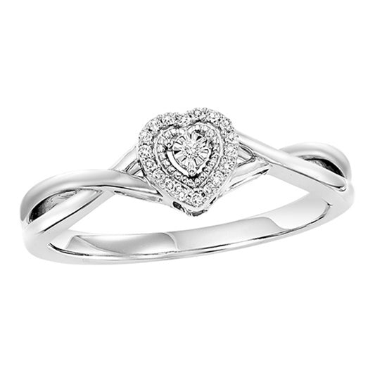 14K Diamond Ring