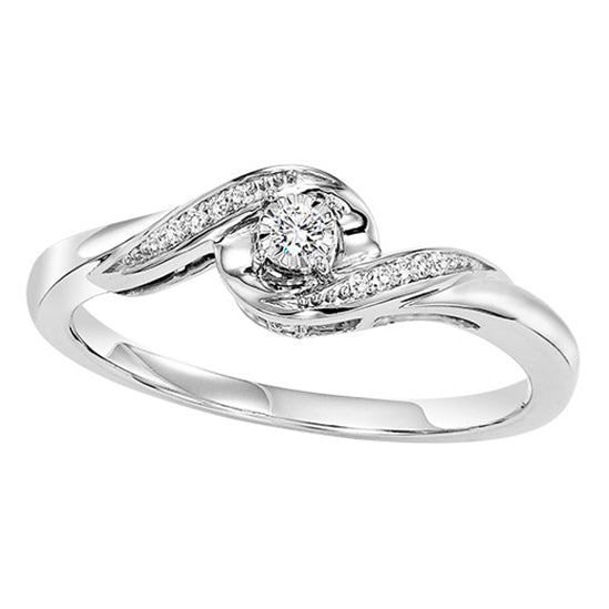 14K Diamond Ring